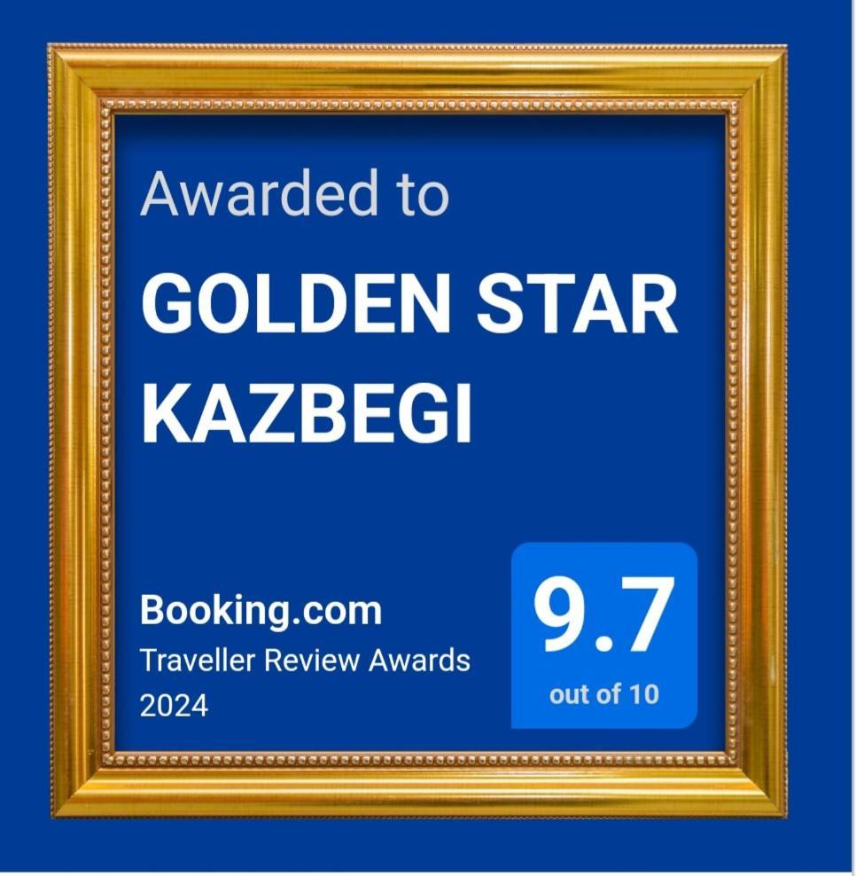 Golden Star Kazbegi Hotel Kültér fotó